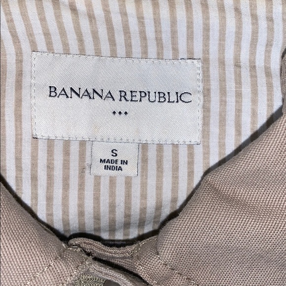 Women’s Banana Republic khaki utility jacket sz S - Picture 3 of 5